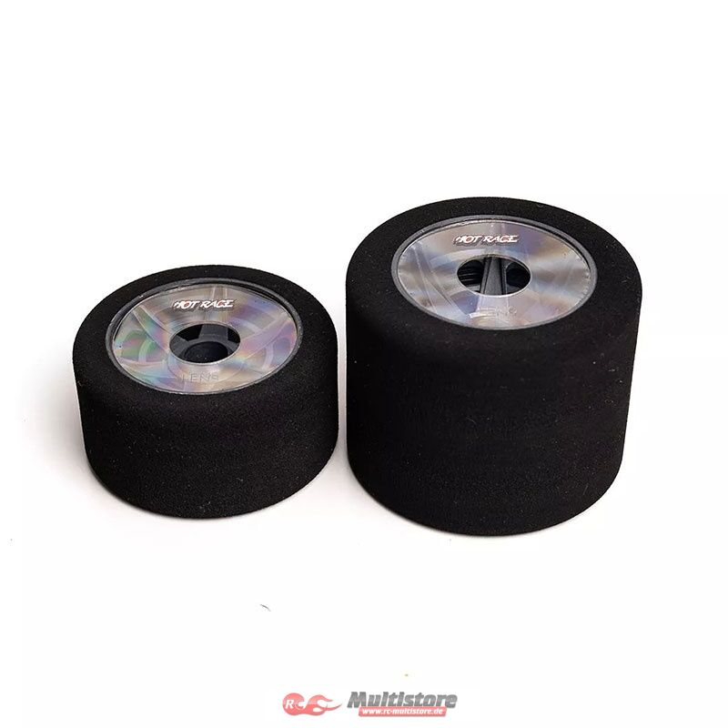 Bild von HOTRACE SET OF LENS TYRES 1\8 REAR SO- FRONT SO / HRE004-1050