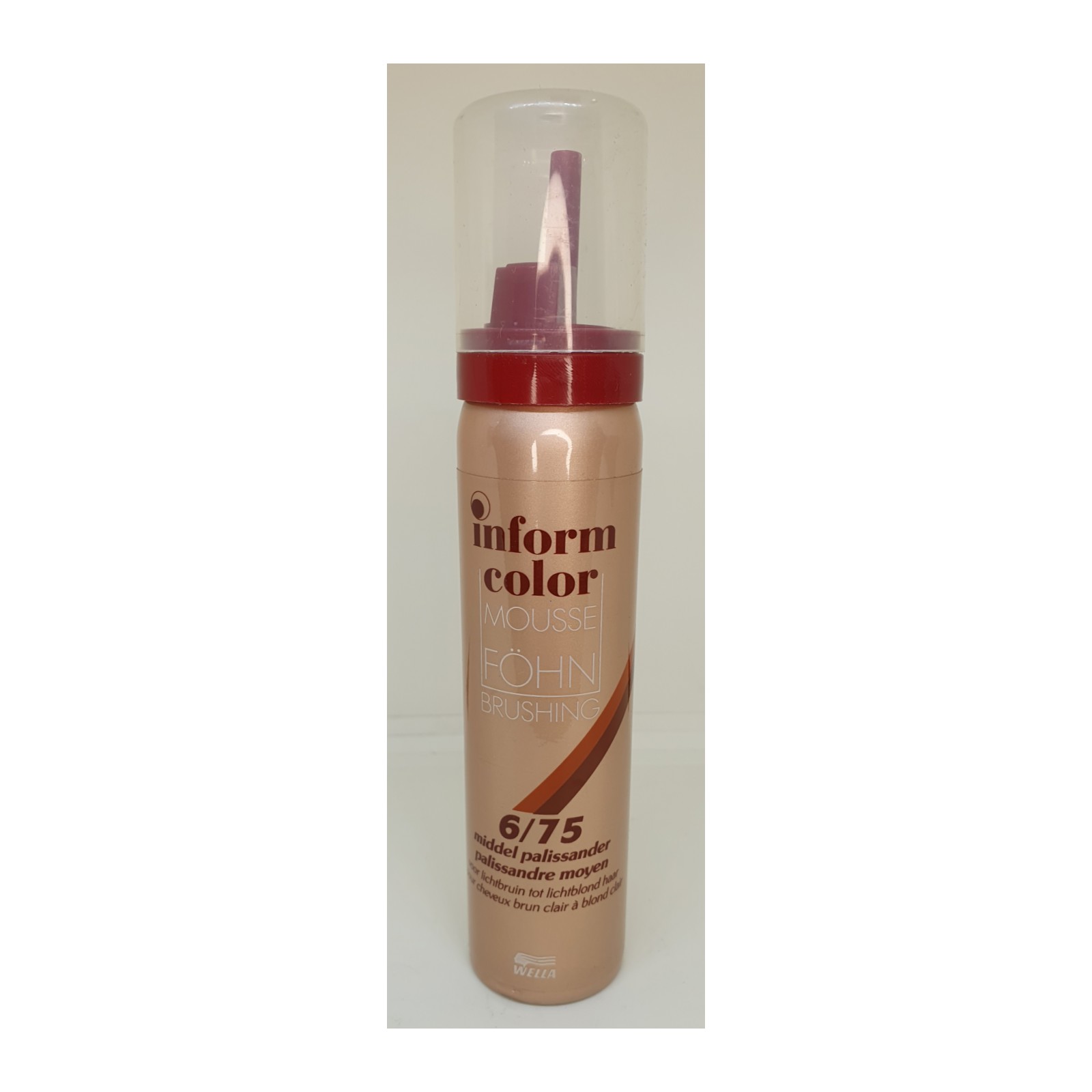 Bild von Wella inform color Mousse  Föhnschaum Haarfarbe #6/75 Palisander mittel 75ml