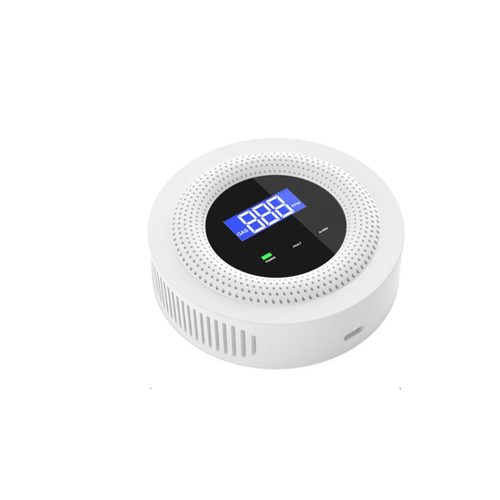 Bild von WiFi fähiger Gasleck-Detektor mit digitalem Display und Temperatursensor