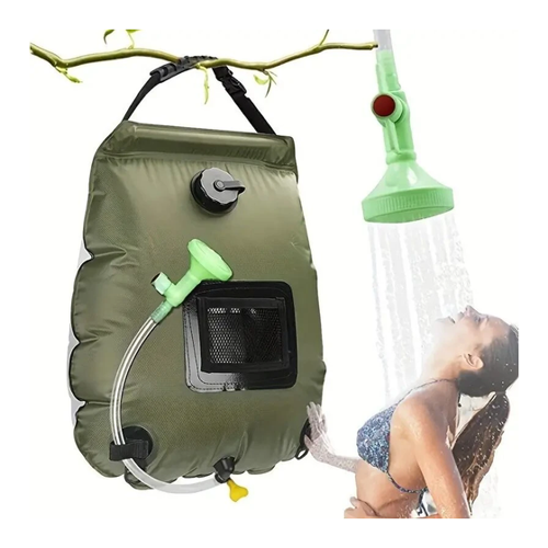 Bild von Outdoor Solar Heated Shower Bag 20L: Praktische Lösung für heißes Wasser im Freien
