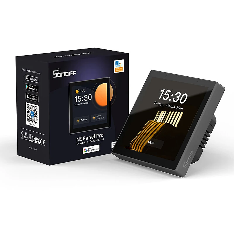 Bild von SONOFF NSPanel Pro Smart Home Control Panel Smart Scene Wall Switch Gateway Hub Voice Control Smart Home Thermostat Disp