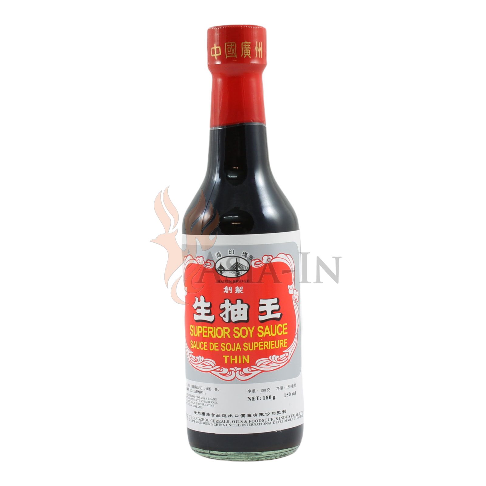 Bild von HAIYIN BRIDGE Sojasauce Superior Soy (hell) - 150 ml
