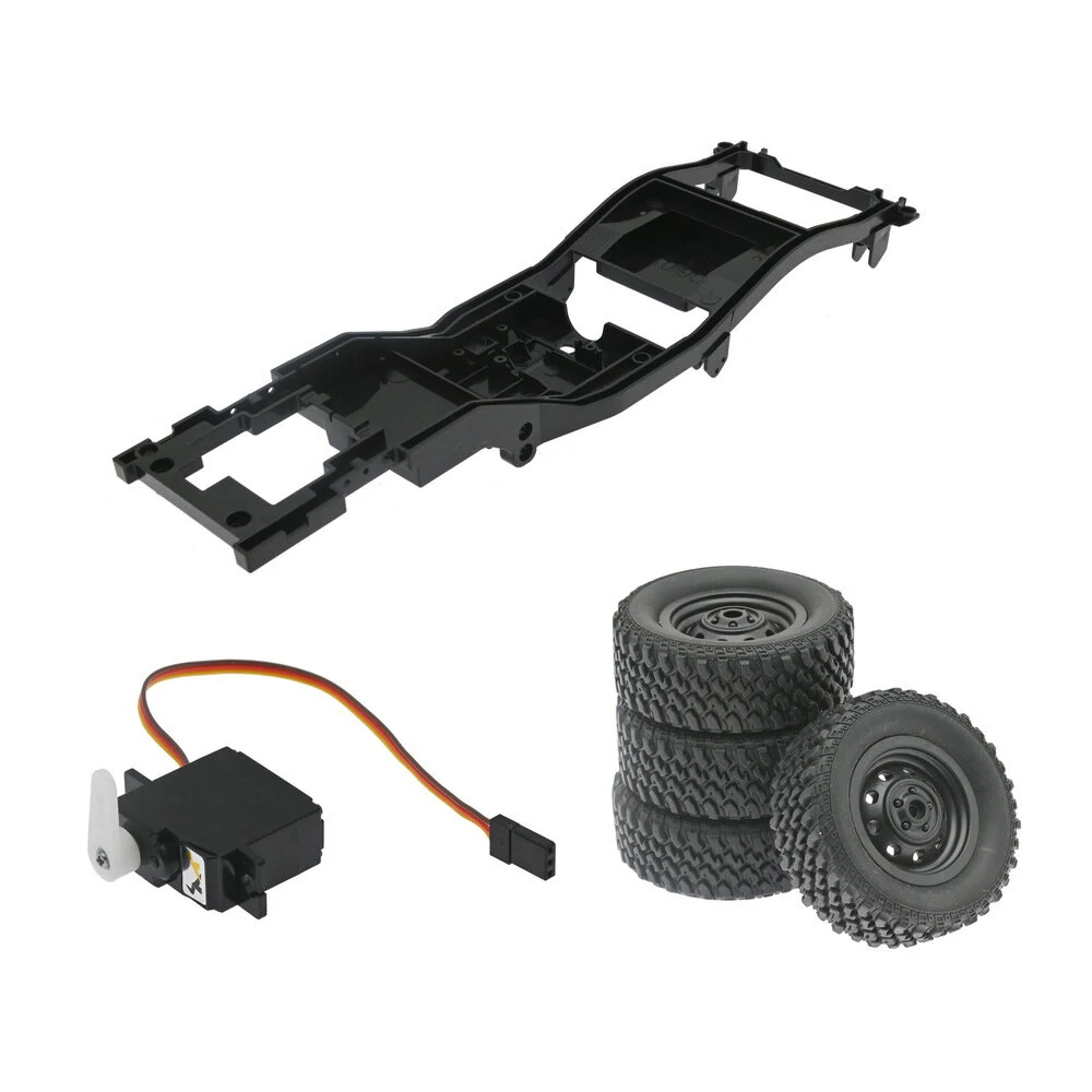 Bild von MNRC MN82 for TOYOTA Land Cruiser LC79 1/12 RC Car Parts Chassis Tires Wheels Steering Servo 17g Vehicles Models Accesso