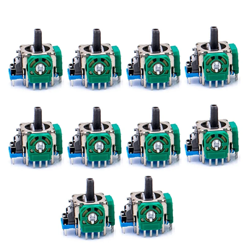 Bild von 10pcs/pack 3D Analog Joystick for PS5/PS4 Gamepad Replacements Repair Parts Accessories
