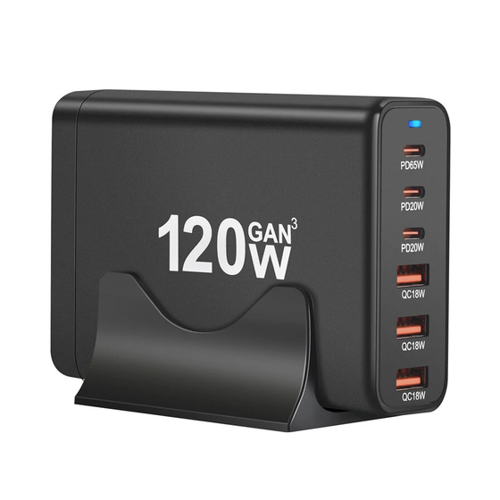 Bild von [GaN Tech] 120W 6-Port USB PD Charger