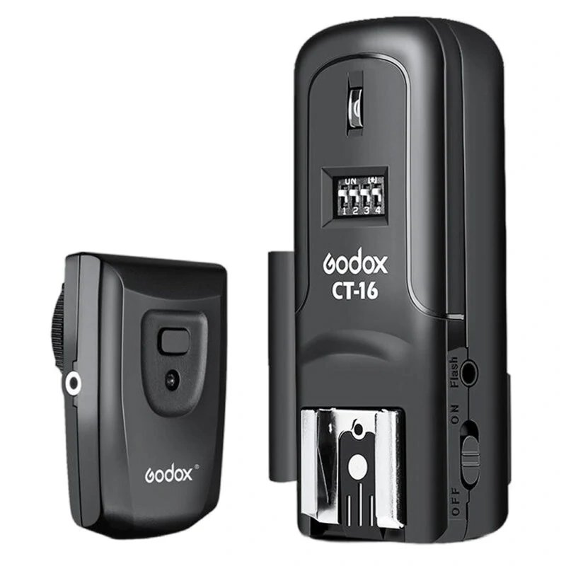 Bild von Godox CT-16 Trigger 16 Channels Wireless Radio Flash Transmitter Receiver for Canon for Nikon Pentax Studio Speedlite Fl