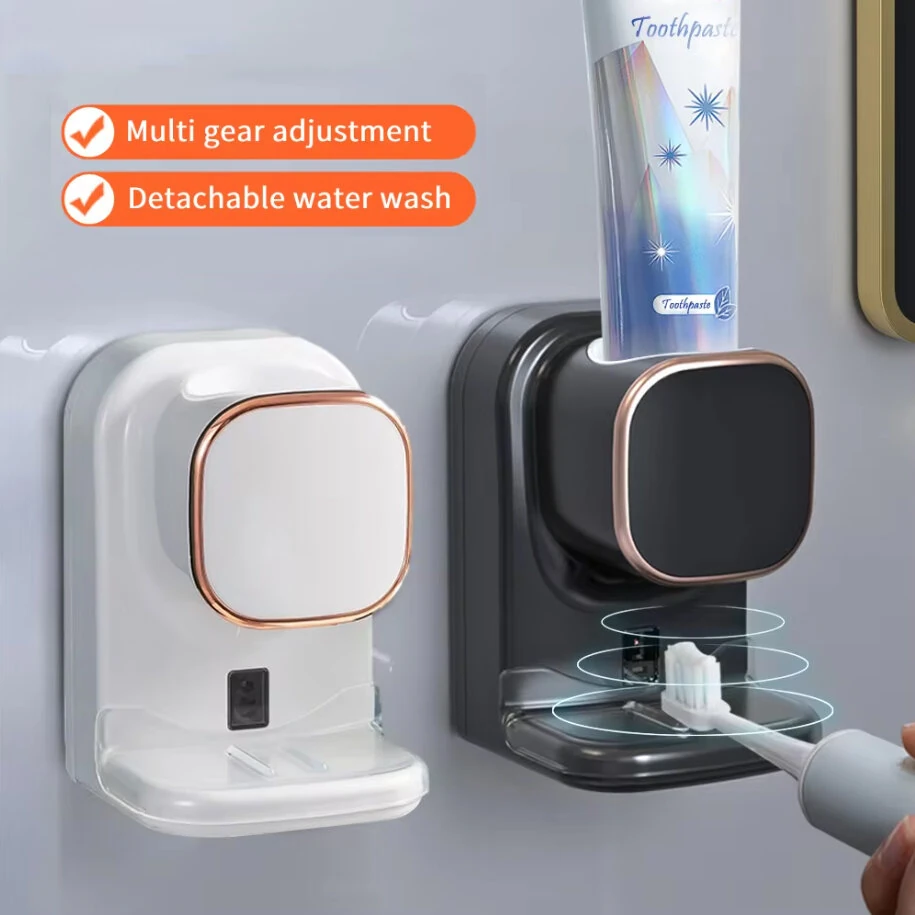 Bild von 650mAh Auto-sensing Toothpaste Squeezer Tool 3 Mode Toothpaste Dispenser Detachable Bathroom Accessories Automatic Dispe
