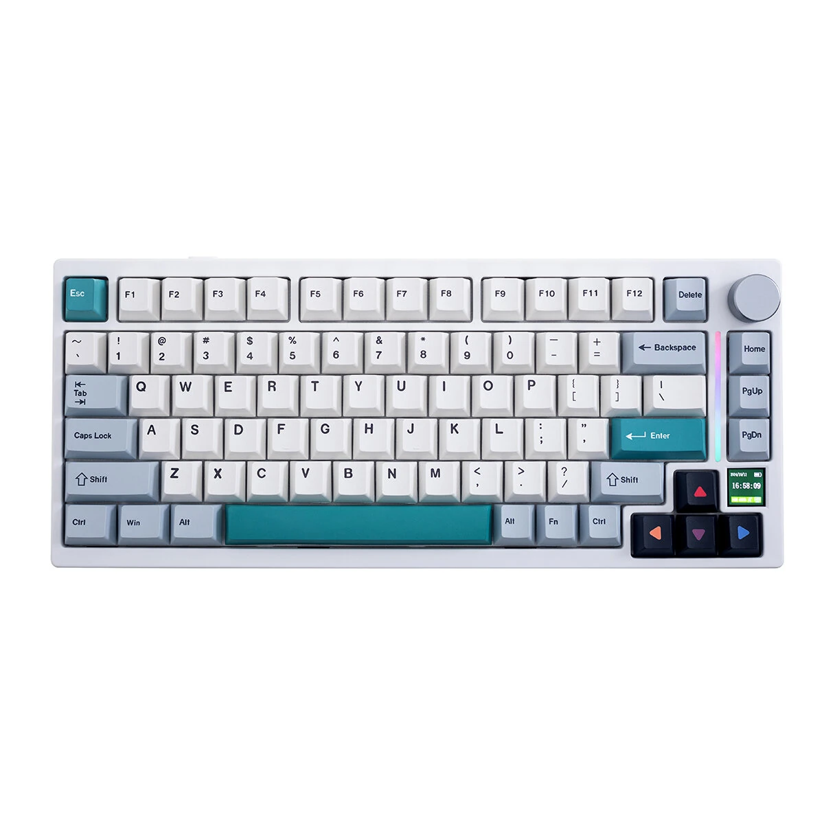 Bild von GAMAKAY TK75-V2 75% Tri-Mode Mechanical Keyboard 81 keys Tri-Mode RGB Gasket Mount 4000mAh PBT Thermal Sublimation Keyca