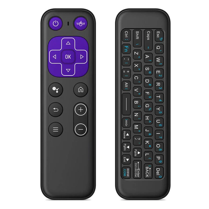 Bild von 2.4G Wireless bluetooth Air Mouse Dual-mode Smart Voice TV Set-top Box Remote Control for PC Computer TV Box Projector