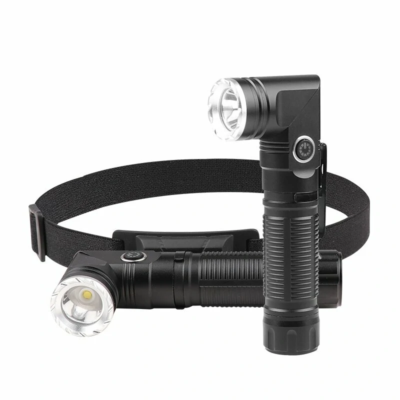 Bild von W373 XPG Super Bright LED Headlamp Type-C USB Rechargeable Portable Strong Outdoor Lighting Headlight L-shape Flashlight