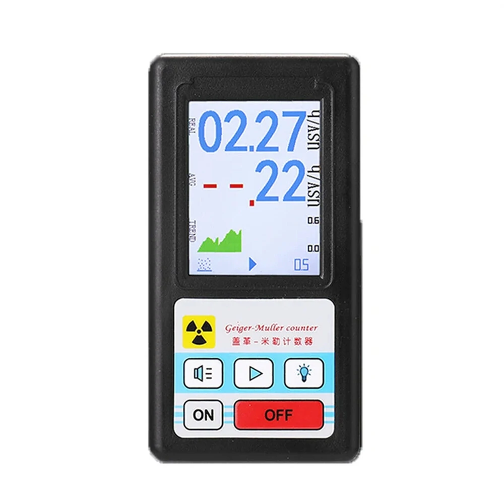 Bild von BR-6 Geiger Counter Nuclear Radiation Tester Personal Dosimeter Beta Gamma X-ray Tester Real-Time Data Alerts Portable T