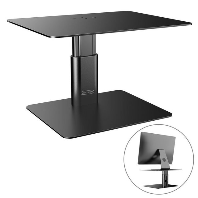 Bild von Nillkin - HighDesk Monitor-Halterung Halter PC-Bildschirm Unterstützung für Monitore mit hohem Standfuß schwarz
