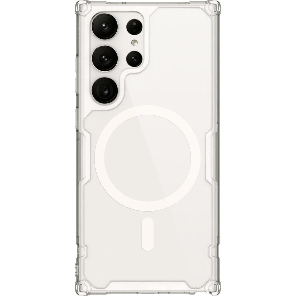 Bild von Nillkin Nature TPU PRO Magnetic Kryt pro Samsung Galaxy S23 Ultra Transparent (Samsung Galaxy S23 Ultra), Smartphone Hülle, Weiss