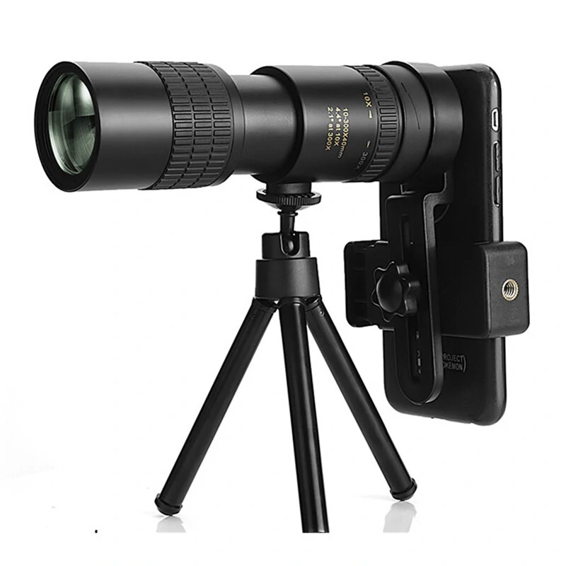 Bild von 10-300X40 Monocular Telescope HD Zoom Pocket Low Night Vision Powerful Telescope For Camping Hunting Outdoor