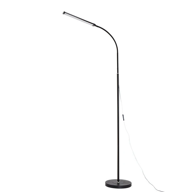 Bild von LED Dimmable Floor Lamp Brightness and Color Temperature Infinitely Adjustable Flexible Gooseneck for Living Room, Bedro