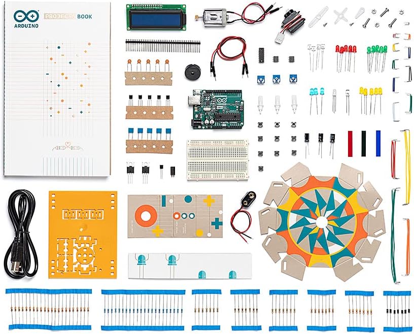 Bild von Offizielles Arduino Starter Kit für Anfänger K000007 [Projektbuch auf Englisch]