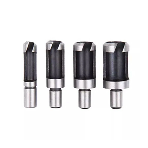 Bild von Praktisches 4Pcs Wood Plug Cutter Set für präzises Arbeiten