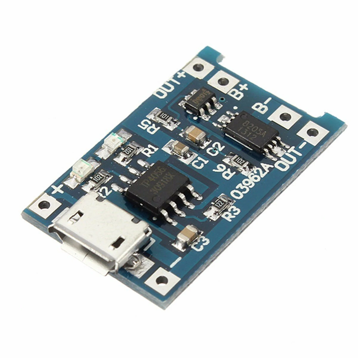 Bild von 5Pcs USB Lithium Battery Charger Module Board with Charging and Protection Integration Board