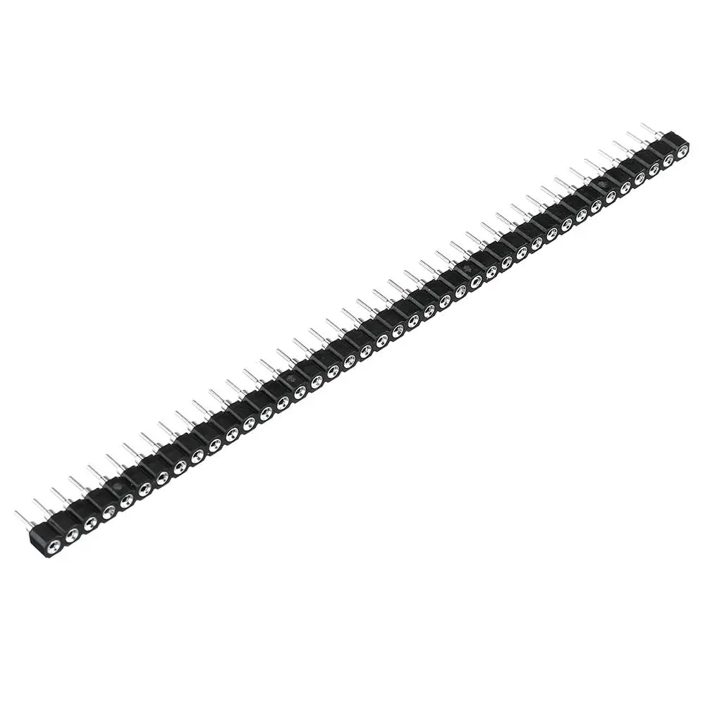 Bild von 5pcs 40Pin Single Row 2.54mm Round Female Header Pin