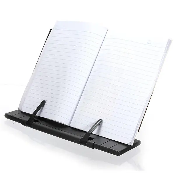 Bild von Black Adjustable Portable Reading Book Stand Holder