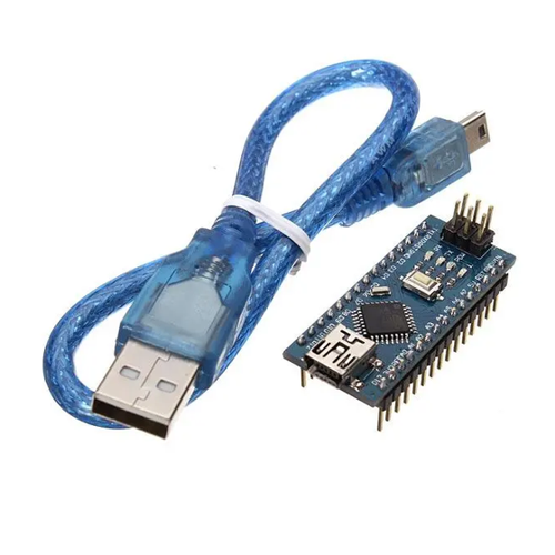 Bild von ATmega328P Nano V3 Module mit USB-Kabel - Ein umfassender Testbericht