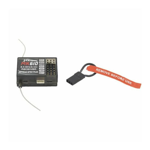 Bild von MKronRC MK610 2.4G 6CH Receiver für Spektrum und JR Modelle