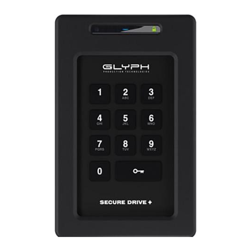 Bild von Glyph SecureDrive+ Keypad 4TB - Sichere Daten auf Knopfdruck