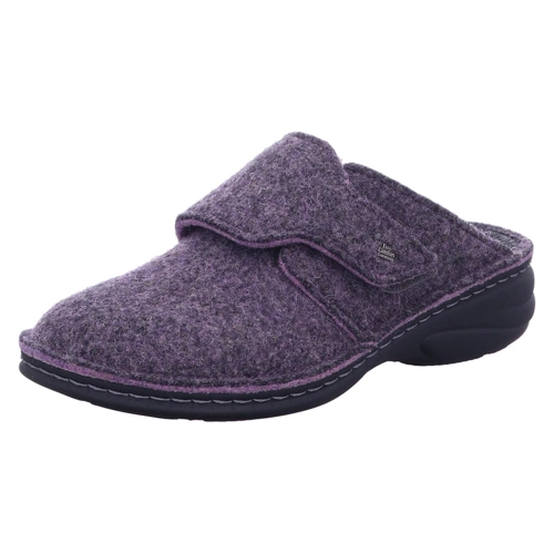 Bild von Finn Comfort Goms Damen Hausschuhe aus Doublefilz in Lila