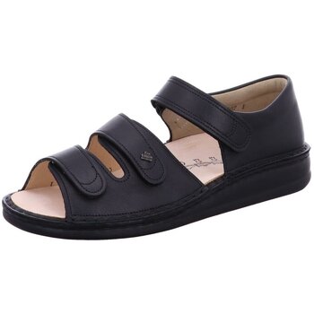 Bild von Finn Comfort Unisex-Erwachsene Baltrum Knöchelriemchen, Schwarz Schwarz