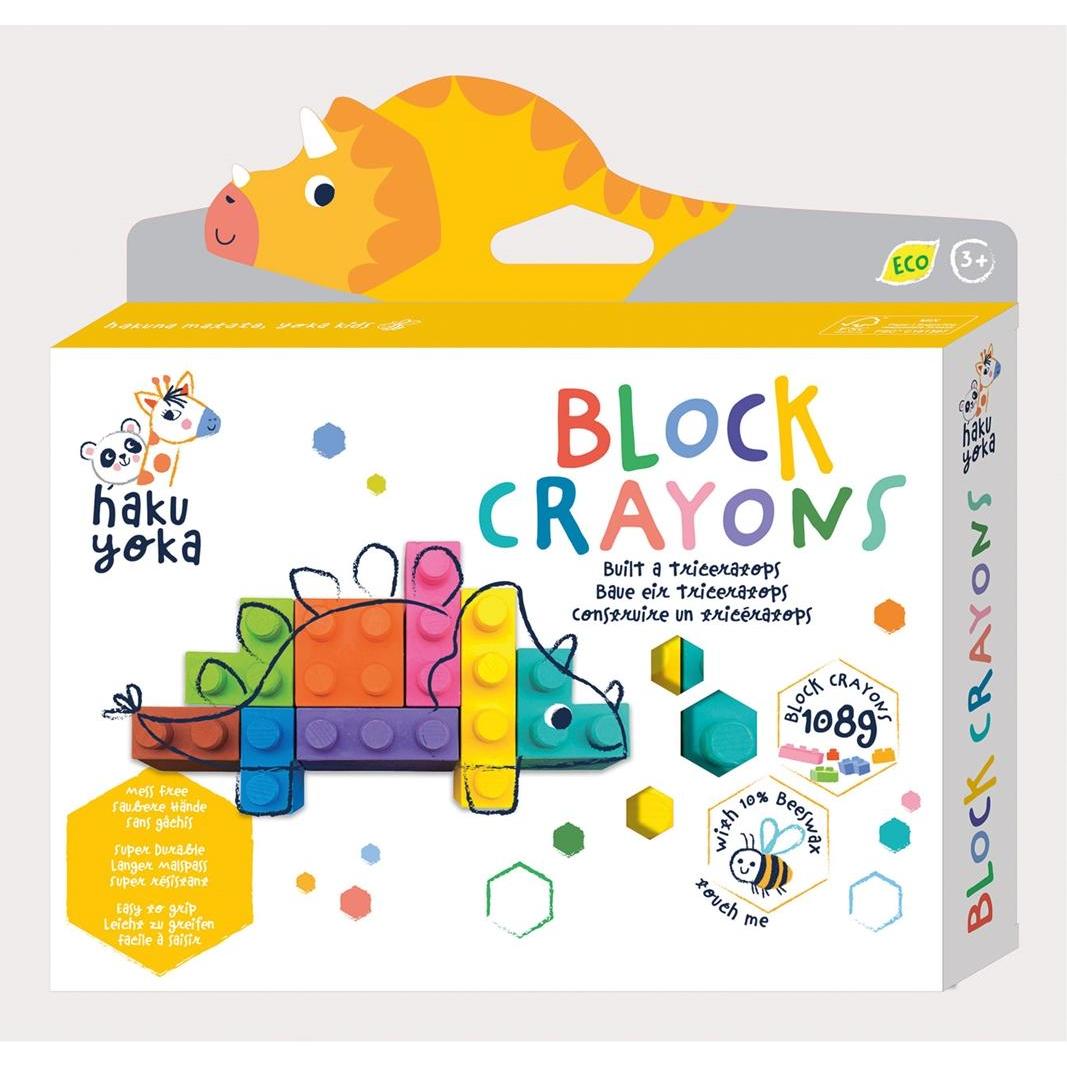 Bild von Haku Yoka, Malstifte, Block-Wachsmalkreiden Triceratops (MQ2) (0 x)