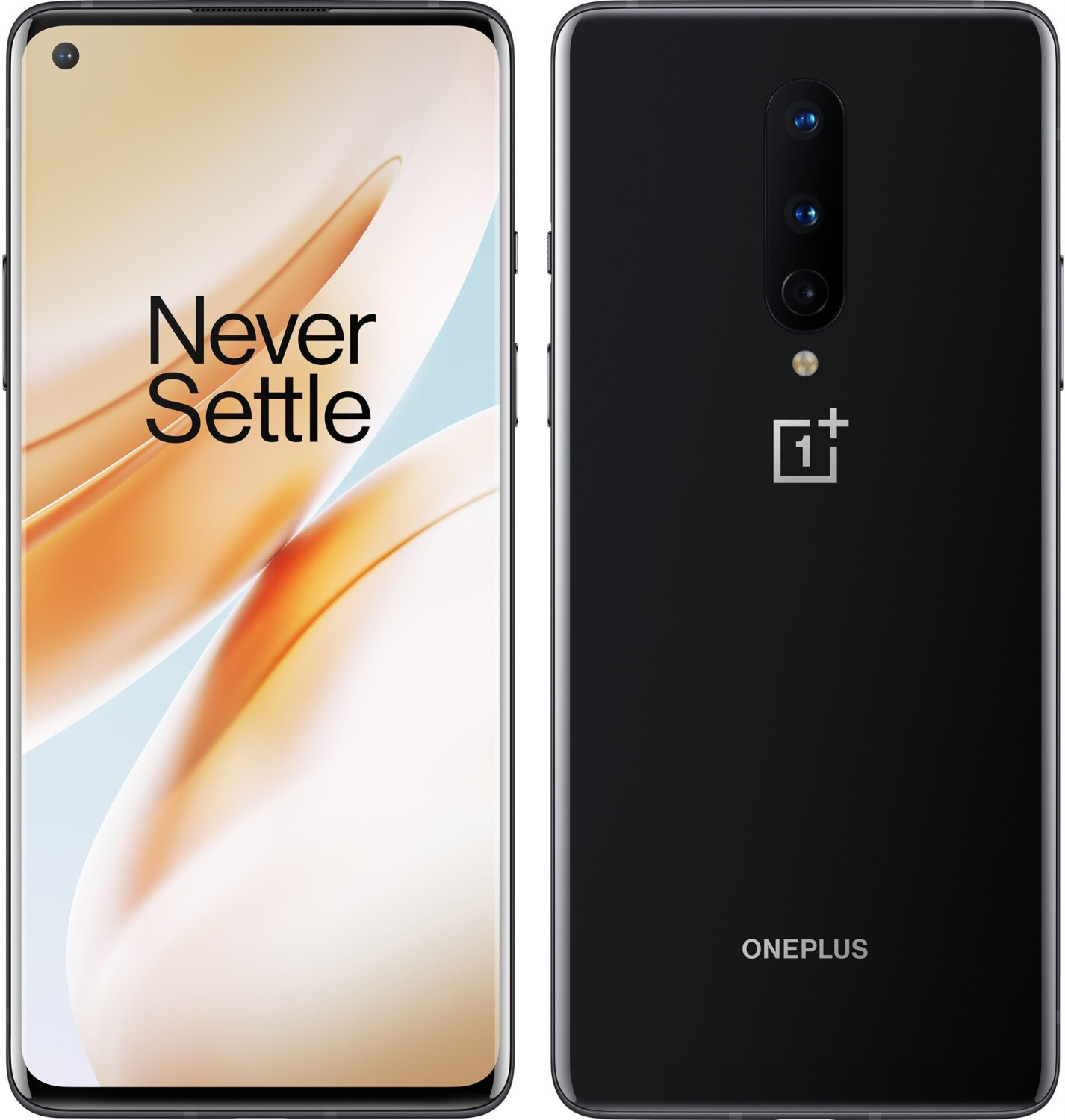 Bild von OnePlus 8 5G Schwarz | 128GB | 6,55'' 90Hz Fluid Display | 48MP Dreifachkamera | Curved Design | Qualcomm? Snapdragon? 865 | 4300mAh Akkukapazit?t