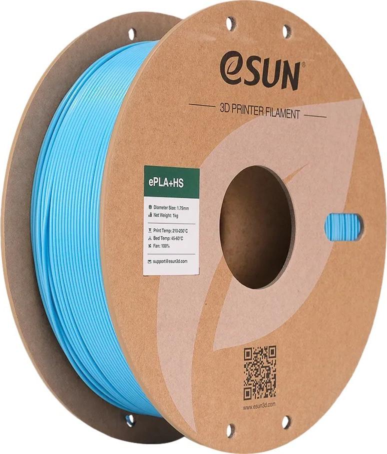 Bild von eSUN EPLA+HS 1,75mm SPACE BLUE 1kg (PLA+, 1.75 mm, 1000 g, Blau), 3D Filament, Blau