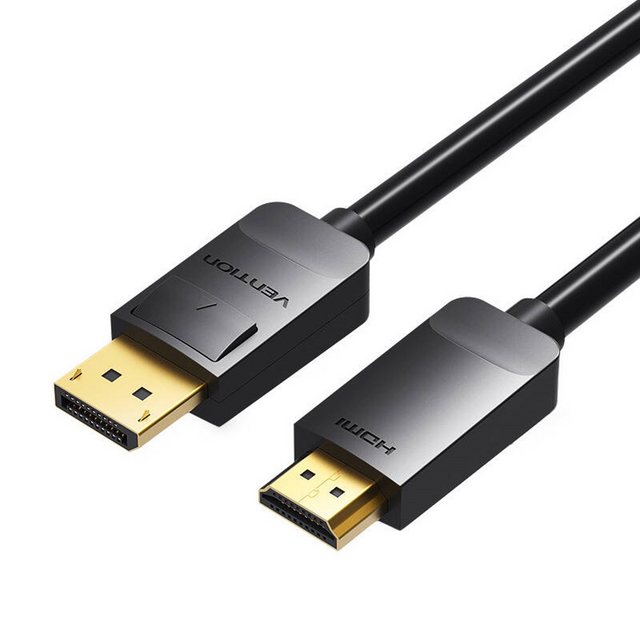 Bild von VENTION DisplayPort 1.2 auf HDMI 1.4 Kabel HDMI-Kabel, (200 cm)