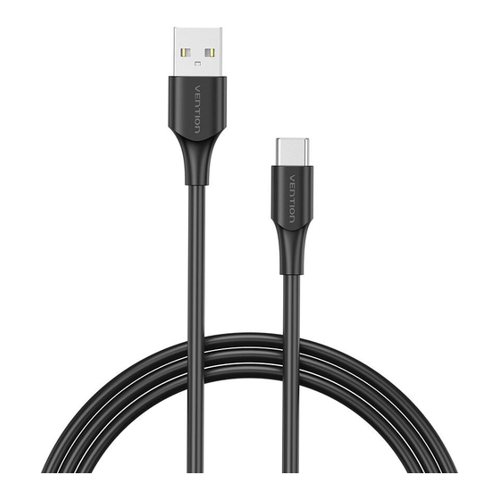 Bild von Vention USB 2.0 A to USB-C 3A Kabel 0.5m CTHBD schwarz