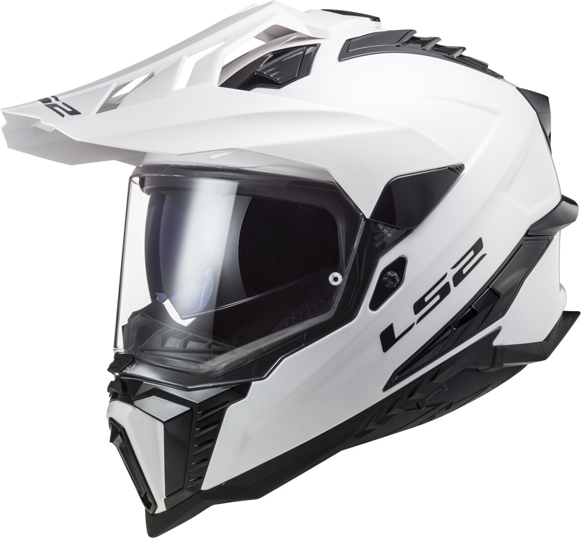 Bild von LS2 MX701 Explorer Solid Motocross Helm, weiss, Größe S für Männer