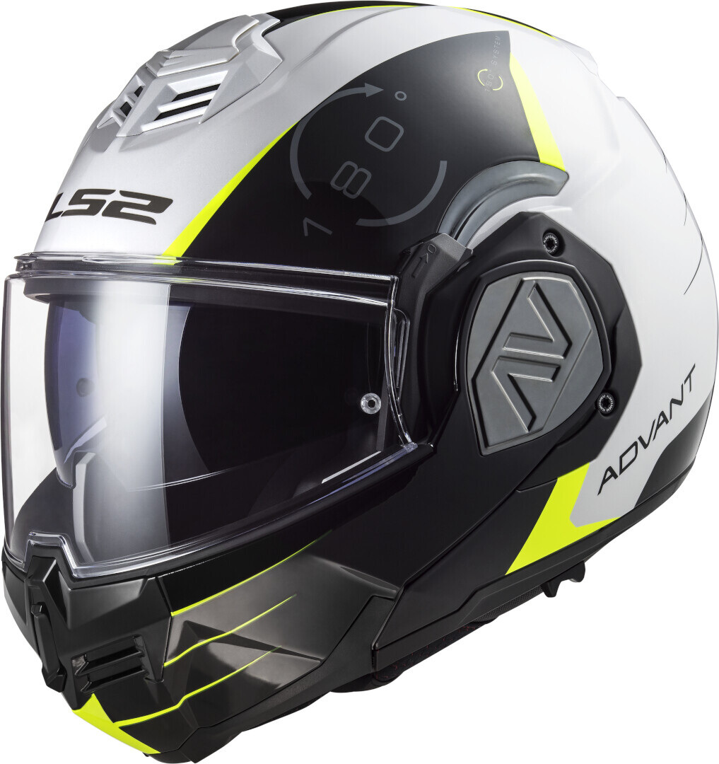Bild von LS2 FF906 Advant Codex Helm, schwarz-weiss, Größe M für Männer