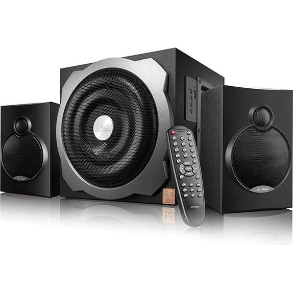 Bild von Fenda Multimedia Bluetooth Speakers F&D A521X Bluetooth 4.0 (2.1 Channel Surround, 16Wx2+20W (RMS), PC Lautsprecher, Schwarz