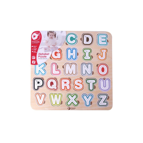 Bild von Classic World Wooden Puzzle Alphabet 27pcs