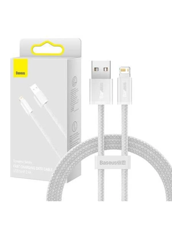 Bild von Baseus Dynamic cable USB to Lightning 2.4A 1m (White)