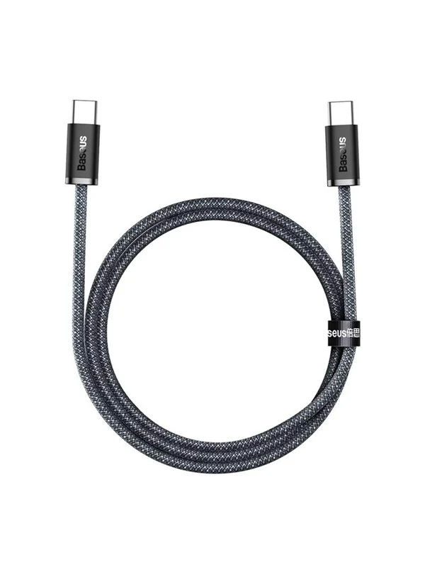 Bild von Baseus Dynamic Series Fast Charging Data Cable Type-C to Type-C 100W 1m Slate Gray (1 m, USB 2.0), USB Kabel