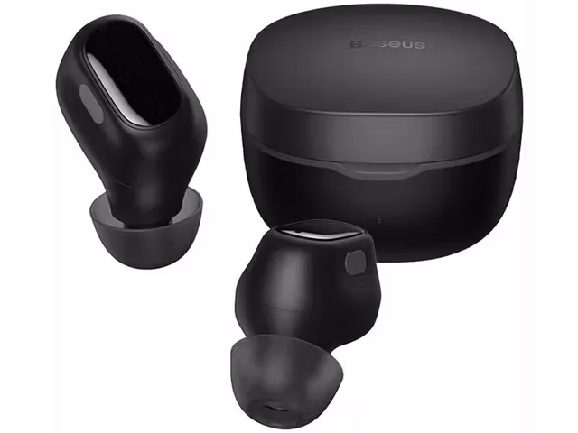Bild von Baseus Earphones TWS  Bowie WM01 (black) (Kabellos), Kopfhörer, Schwarz