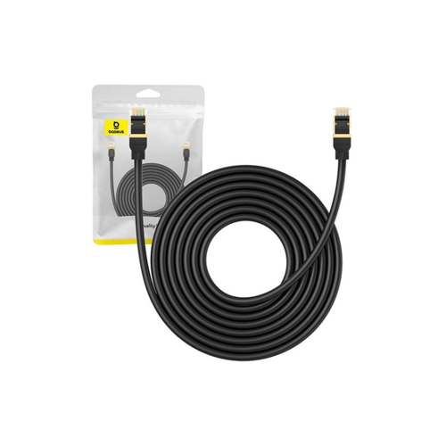 Bild von Baseus Netzwerkkabel Ethernet RJ45 Cat.8 – 8 m – Schwarz