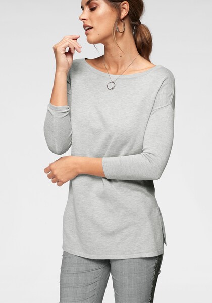 Bild von Laura Scott Longpullover, mit Seitenschlitzen