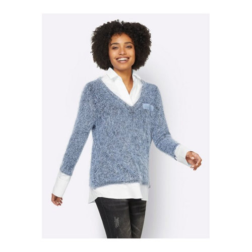 Bild von Heine Strickpullover 2-in-1: Flauschiger Begleiter für jede Gelegenheit