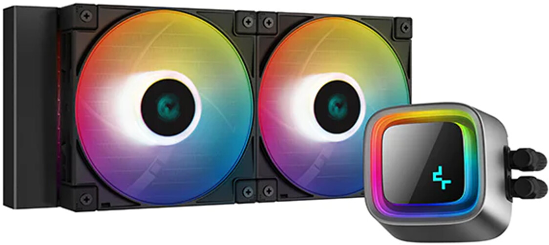 Bild von DeepCool LS520 Komplett-Wasserkühlung, 240 mm - Schwarz (R-LS520-BKAMNT-G-1)