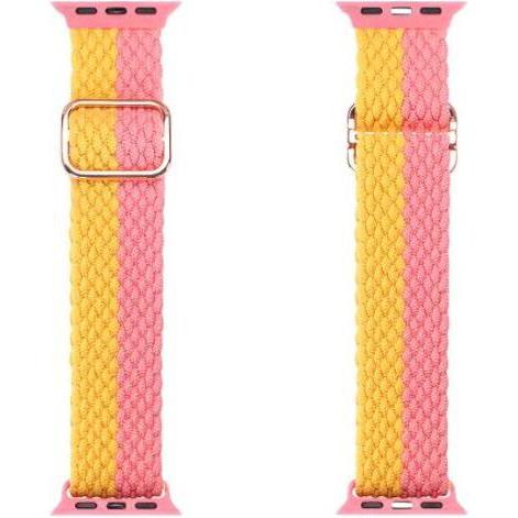 Bild von Dux Ducis Strap Nylon Series Armband (42 mm, 44 mm, 45 mm, Nylon, Apple Watch Series 2, Apple Watch Series 3, Apple Watch Series 1, Apple Watch Series 7, Apple Watch Series 8, Apple Watch Series 9, Apple Watch SE, Apple Watch Series 4, Apple Watch Series 5, Apple Watch Series 6), Uhrenarmband, Mehrfarbig