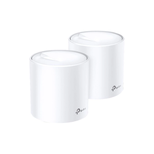 Bild von TP-Link Deco X60 WiFi 6 Mesh System, 2er Set AX3000 Dual-Band, 2x Gb LAN/WAN (pro Einheit)