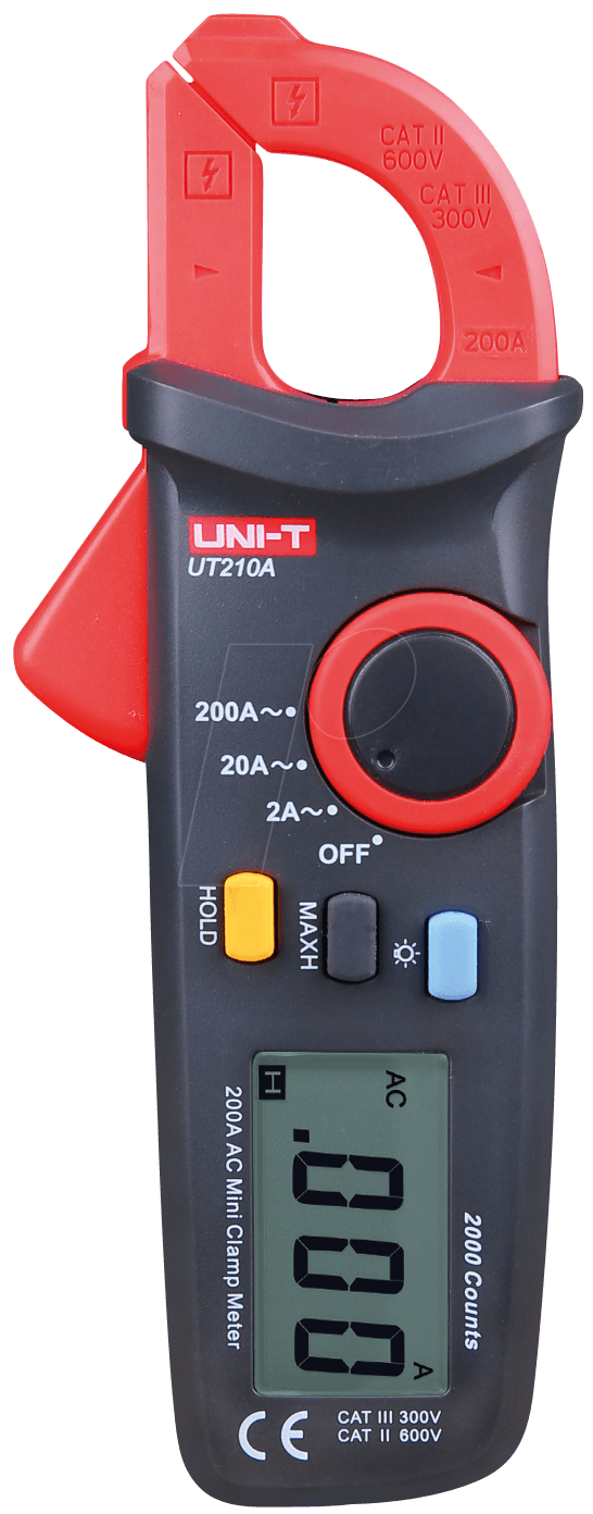 Bild von Berrybase, Multimeter, UNI-T, UT210A, Mini-Zangenmessgerät