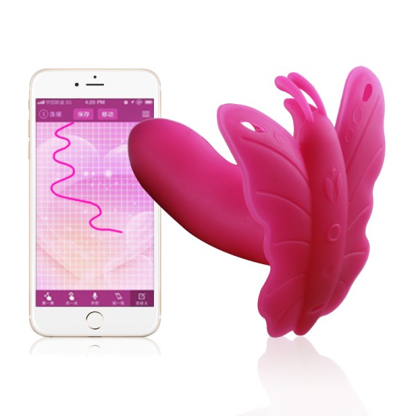 Bild von Realov Lydia Butterfly Vibe: Mini-Bunny-Vibrator, pink