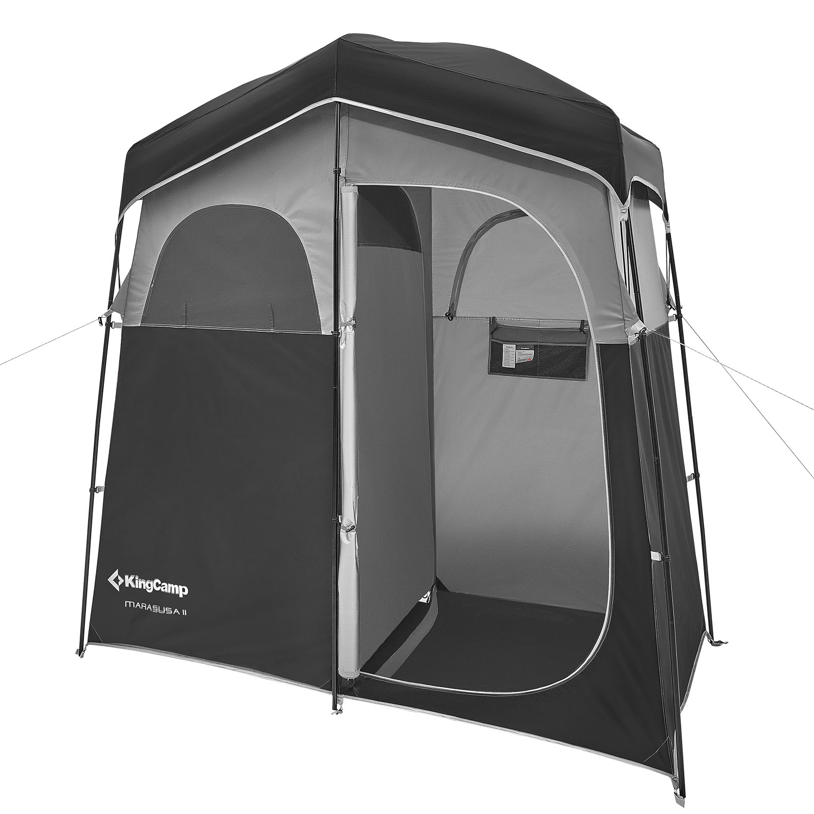 Bild von KingCamp Gerätezelt Duschzelt Marasusa II Camping, Umkleidezelt WC Toiletten Zelt 2 Personen